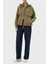 Logolu Su Itici Relaxed Fit Gizlenebilen Kapüşonlu Ceket Bayan Ceket WW0WW46444 Rfn 2
