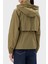 Logolu Su Itici Relaxed Fit Gizlenebilen Kapüşonlu Ceket Bayan Ceket WW0WW46444 Rfn 3