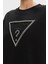 Cn Rachele Pamuklu Regular Fit Üçgen Logolu Sweat W5YQ04KC8I0 Bayan Sweat W5YQ04 KC8I0 Jblk 5