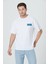 %100 Pamuk Erkek Relax Fit Rahat Kalıp Bisiklet Yaka Basic Düz Kısa Kollu Baskılı Tişört TNT-011 3