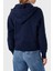 Logolu Pamuklu Regular Fit Kapüşonlu Crop Sweat Bayan Sweat WW0WW45742 C1G 3