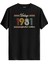 Klasik Vintage Tişört 1981 Tarihli Doğum Günü Hediyesi Bisiklet Yaka Vintage Tshirt 1