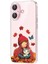 Iphone 16 Plus Uyumlu Desenli Şeffaf Silikon Kılıf MNL33 3