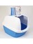 Imac Maddy Junior Üstü Açılır Kapalı Kedi Tuvaleti Mavi 57X43X41 cm 1