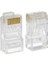 RJ45 Konnektör Utp Jack Uç Cat5-Cat6 100 Adet RJ45 Konnektör 1
