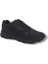Lutton 3555 Unisex Siyah Bağcıklı Yürüyüş Koşu Büyük Numara Spor Ayakkabı 45 46 47 48 2