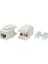 Keystone Jack Modül 100'LÜ Paket Cat5 - Cat6 Yüksek Hızlı Ağların Kullanımına Uygun 1