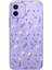 Iphone 12-Iphone 12 Pro Uyumlu Desenli Lüx Şeffaf Silikon Kılıf Mnl4 1