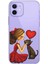 Iphone 12-Iphone 12 Pro Uyumlu Desenli Lüx Şeffaf Silikon Kılıf MNL32 1