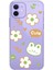 Iphone 12-Iphone 12 Pro Uyumlu Desenli Lüx Şeffaf Silikon Kılıf MNL34 1