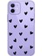 Iphone 12-Iphone 12 Pro Uyumlu Desenli Lüx Şeffaf Silikon Kılıf MNL31 1