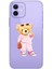 Iphone 12-Iphone 12 Pro Uyumlu Desenli Lüx Şeffaf Silikon Kılıf MNL21 1