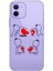 Iphone 12-Iphone 12 Pro Uyumlu Desenli Lüx Şeffaf Silikon Kılıf MNL25 1