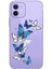 Iphone 12-Iphone 12 Pro Uyumlu Desenli Lüx Şeffaf Silikon Kılıf Mnl7 3