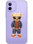 Iphone 12-Iphone 12 Pro Uyumlu Desenli Lüx Şeffaf Silikon Kılıf MNL20 1