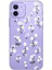 Iphone 12-Iphone 12 Pro Uyumlu Desenli Lüx Şeffaf Silikon Kılıf Mnl2 1
