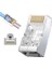 M117XF Cat6 Jack/8 Adet-Metal Ez/yeni Nesil RJ45 Cat6-8p/8c Açık Uçlu/cat6 Konnektör 8