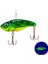 Vibrasyon Yem - Lrf/spin Jig - Fishack Vibrax - 15G 55MM - Tiger Strike - Uv Boyalı 1