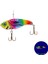 Vibrasyon Yem - Lrf/spin Jig - Fishack Vibrax - 7g 40MM - Rainbow Fury - Uv Boyalı 1