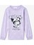 Lila Kız Çocuk Kuromi Uzun Kollu Pijama Takımı 2
