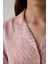 Gül Kurusu Emma Gömlek Yaka Uzun Kollu Saten Pijama Takımı 3