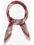 Bordo Denisa Şal Desenli Bandana 1