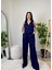 Bymelisabutik Lacivert Yelekli Takım – Pantolon & Yelek Ikili Set 1