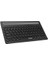 KB-BT84 Siyah/gri Bluetooth Ultra Ince+Şarjlı Q Mac/win/android/ıos Uyumlu Kablosuz Klavye 1