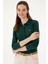 Kadın Koyu Yeşil Sweatshirt 50313593-VR079 2