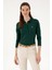 Kadın Koyu Yeşil Sweatshirt 50313593-VR079 3