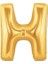 Altın Sarısı Folyo Harf Balon 1 Metre 1