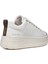 Kadın Beyaz Spherica Ecub-2 Bağcıklı Deri Sneaker D46WVA00085C1000 6