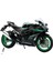 1/9 Alaşımlı Motosiklet Modeli ZX-10R Simülasyon Büyük Lokomotif Ses ve Işık Oyuncak Araba Scooter (Yurt Dışından) 2