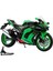 1/9 Alaşımlı Motosiklet Modeli ZX-10R Simülasyon Büyük Lokomotif Ses ve Işık Oyuncak Araba Scooter (Yurt Dışından) 1