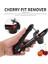 Kiraz Pitter Aleti, Taze Kiraz Yemekleri ve Kokteyl Yapmak Için Alan Tasarrufu Sağlayan Kilit Tasarımı ile Meyve Çukuru Çekirdek Sökücü (Yurt Dışından) 2