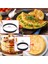 3 Paket Izgara Kızartma Yumurtası Için Yumurta Halkaları, 3,5 Inç Yumurta Halkası 6 Inçlik Gözleme Kalıbı 8 Inç Omlet Halka Yapışmaz (Yurt Dışından) 3