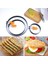 3 Paket Izgara Kızartma Yumurtası Için Yumurta Halkaları, 3,5 Inç Yumurta Halkası 6 Inçlik Gözleme Kalıbı 8 Inç Omlet Halka Yapışmaz (Yurt Dışından) 5