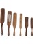 Ahşap Spatula Seti, Yemek Pişirmek Için Ahşap Spatula, Ahşap Mutfak Gereç Aracı (Yurt Dışından) 5