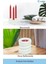 Mumluk Şamdan 3 Adet Tealight ve Ince Mum Uyumlu Spiral Model 10