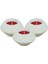 Mumluk Şamdan 3 Adet Tealight Uyumlu Elmas Çizgili Model 6