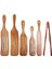 6 Pcs Ahşap Gizli Seti, Tik Set Seti Isıya Dayanıklı Ahşap Spatula Pişir (Yurt Dışından) 1