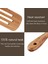 6 Pcs Ahşap Gizli Seti, Tik Set Seti Isıya Dayanıklı Ahşap Spatula Pişir (Yurt Dışından) 5