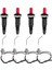 4 Adet Propan Push-Tipi Piezo Ateşleyici Kiti, Dişli Izgara Için 30 cm Dişli Seramik Elektrot Ateşleme Fişine Sahip (Yurt Dışından) 1