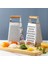Çok Fonksiyonlu Paslanmaz Çelik Dört Taraflı Yiyecek Bitkisel Grater Peynir Kutusu Grater Peeling Grater (Yurt Dışından) 3
