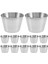 12 Paket Paslanmaz Çelik Çeşni Sos Bardak, Ticari Sınıf Daldırma Sos Bardak, Ramekin Çeşni Bardaklar Porsiyon Bardak (Yurt Dışından) 3