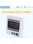Dijital Geri Sayım Zamanlayıcı 4 Kanal Mutfak Pişirme Zamanlayıcı Saatini Say (Yurt Dışından) 4