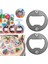 Şişe Açıcı Ekleme Kiti, 20 Set Yuvarlak Inset Şişe Açıcı Kiti Dıy Anahtarlık Için Bira Anahtarı Kavanoz Şişe Açıcı Tirkson (Yurt Dışından) 3