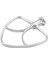 Kitchenaid Için Paslanmaz Çelik Düz Karıştırıcı Bağlantısı 4.5-5 Quart Stand Mixer Tilting Kafası, Bulaşık Makinesi Güvenli (Yurt Dışından) 5