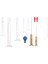 Dereceli Silindir Seti, Pipetler/karıştırma Çubukları/temiz Fırça ile Silindir Ölçen Borosilikat Cam Ölçüm (Yurt Dışından) 2