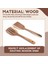 Musowood Tik Maddi Ahşap Spatula Özel Pişirme Spatula Yapışmaz Tava Kızartma Spatula Yuvalı Spatula Mutfak Spatula (Yurt Dışından) 5